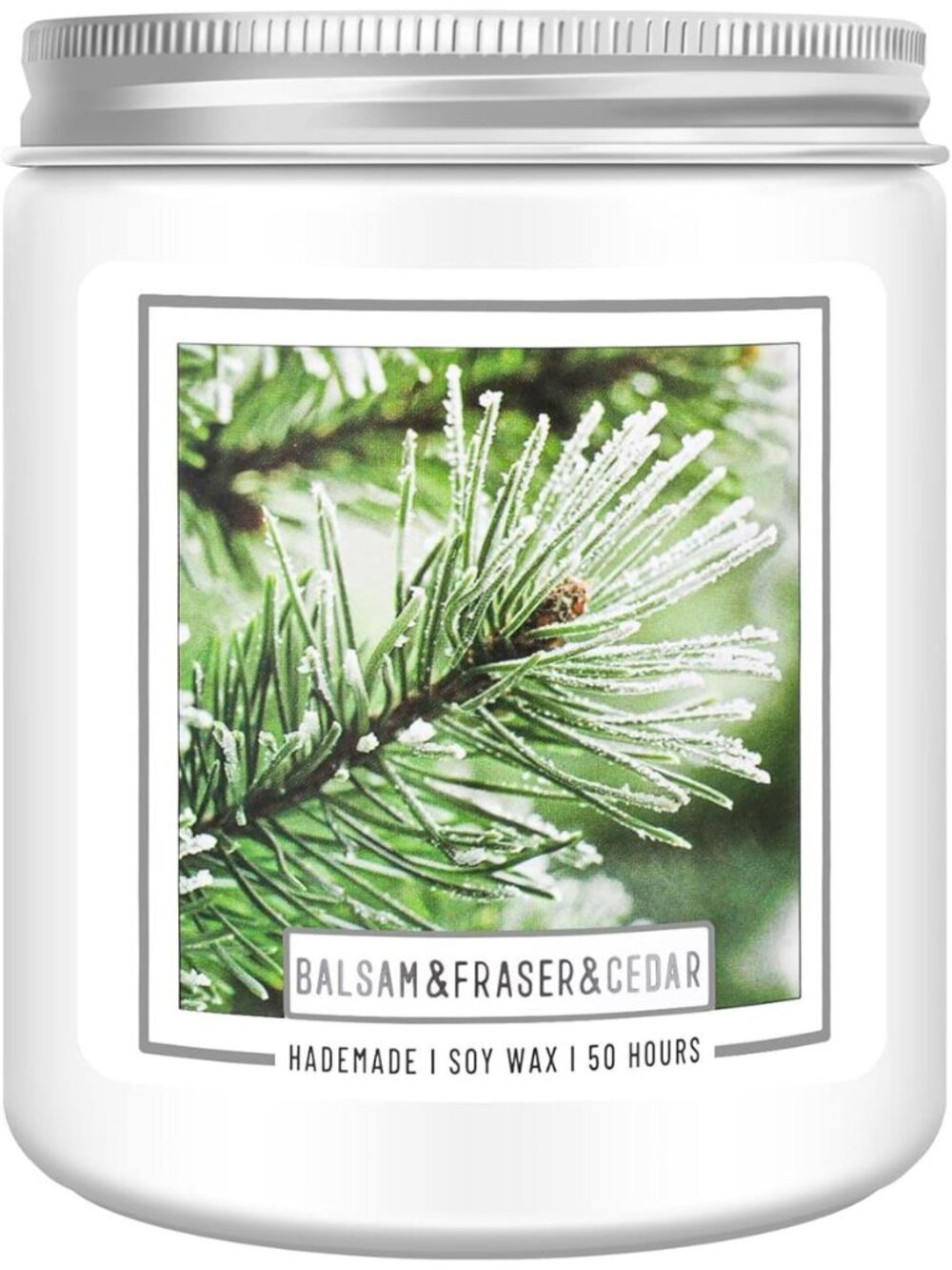 Balsam Fir Pine Candle, Christmas Scented Candles,